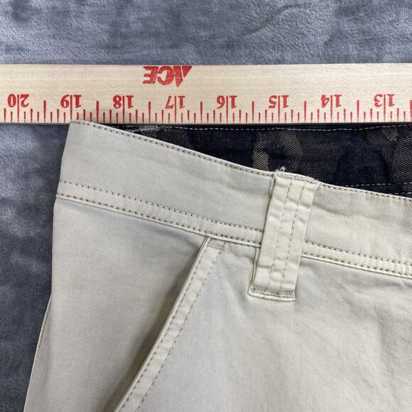 Agave Slouchy Taper Cargo Pants Men's Size 38 Twill Beige - Picture 6 of 9